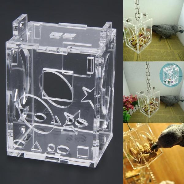 other bird supplies parrot cage feeder hang foraging device toys pet treat hunt macaw cockatoo acrylic educational
other bird supplies parrot cage feeder hang foraging device toys pet treat hunt macaw cockatoo acrylic educational