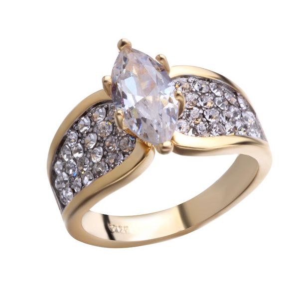 cluster rings gold color alloy horse eye zircon ring woman 2021 fashion noble accessories banquet jewelry gift girl, Golden;silver
cluster rings gold color alloy horse eye zircon ring woman 2021 fashion noble accessories banquet jewelry gift girl, Golden;silver