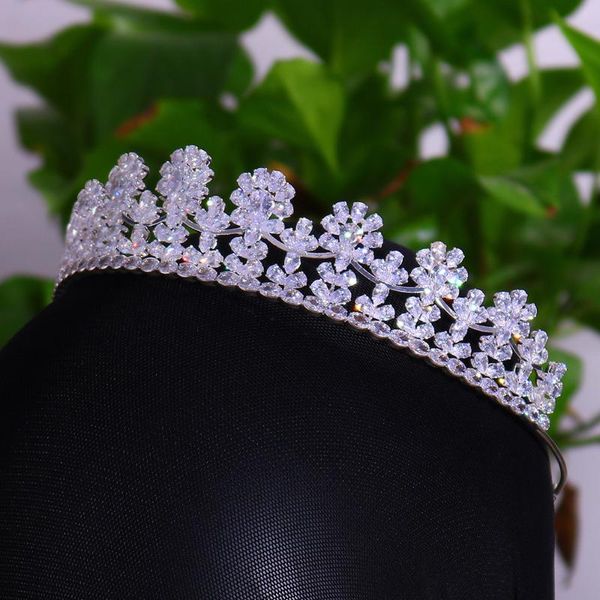 hair clips & barrettes exquisite cubic zircon bridal crown western wedding accessories for women christmas tiaras and crowns princess jewelr, Golden;silver
hair clips & barrettes exquisite cubic zircon bridal crown western wedding accessories for women christmas tiaras and crowns princess jewelr, Golden;silver
