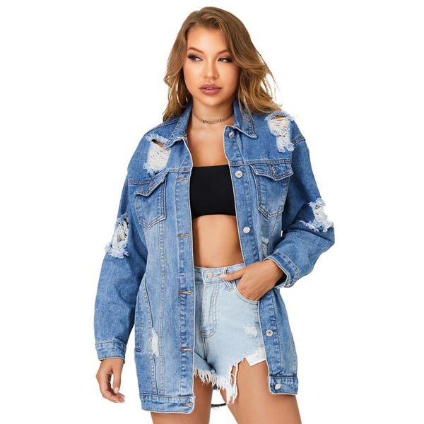 women's jackets ripped ladies jacket denim arrival cowgirl casual fashion daily coat, Black;brown
women's jackets ripped ladies jacket denim arrival cowgirl casual fashion daily coat, Black;brown