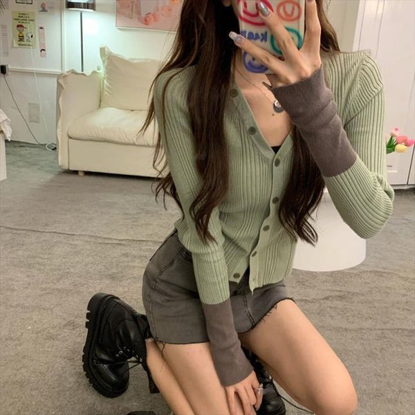 woman cardigan pink knitted womens sweater for women autumn and winter slim long sleeve top, White;black
woman cardigan pink knitted womens sweater for women autumn and winter slim long sleeve top, White;black