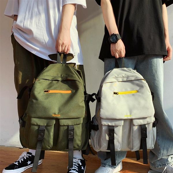 backpack original design schoolbag high school students hip hop tooling wind street shooting large capacity female
backpack original design schoolbag high school students hip hop tooling wind street shooting large capacity female