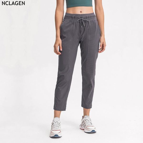 casual sport trousers women 2 side pocket running elastic exercise fitness leggings gym workout loose yoga pants outfits, White;red
casual sport trousers women 2 side pocket running elastic exercise fitness leggings gym workout loose yoga pants outfits, White;red