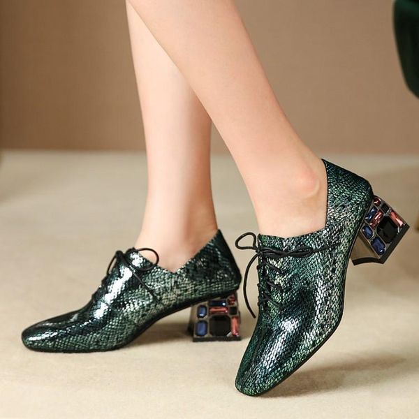 dress shoes pxelena women crystal high heel mules slippers square toe lace up chunky block office lady pumps large size 34-42, Black
dress shoes pxelena women crystal high heel mules slippers square toe lace up chunky block office lady pumps large size 34-42, Black