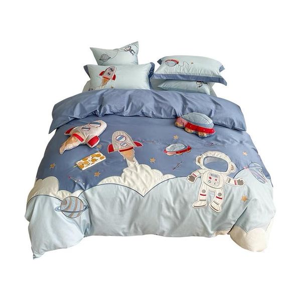 bedding sets cartoon style long staple cotton lovely planet embroidery quilt cover soft all-cotton 4 piece set
bedding sets cartoon style long staple cotton lovely planet embroidery quilt cover soft all-cotton 4 piece set