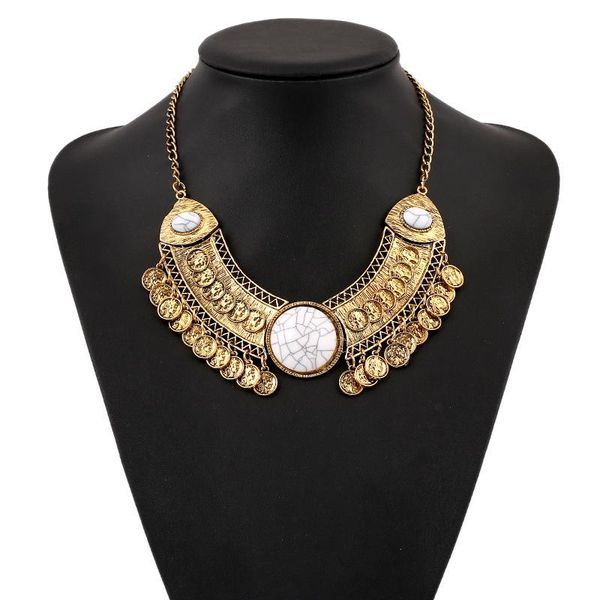 pendant necklaces ancient golden gypsy style ethnic statement coins choker necklace jewelry maxi chunky vintage, Silver
pendant necklaces ancient golden gypsy style ethnic statement coins choker necklace jewelry maxi chunky vintage, Silver