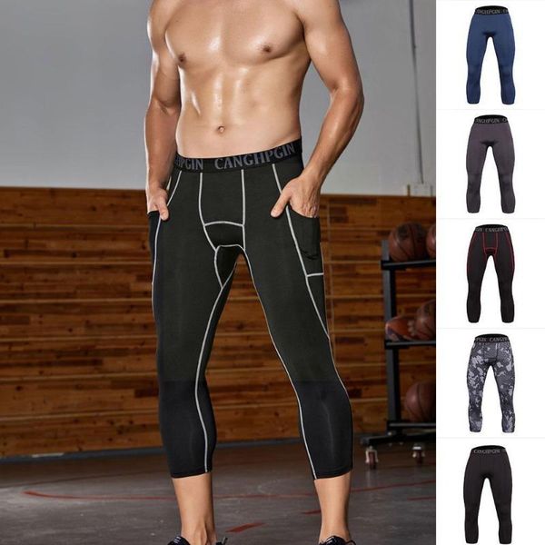 running pants men's sports shorts fitness workout 3/4 men leggings short tights training cycling compression with pocket pant u1o9, Black;blue
running pants men's sports shorts fitness workout 3/4 men leggings short tights training cycling compression with pocket pant u1o9, Black;blue