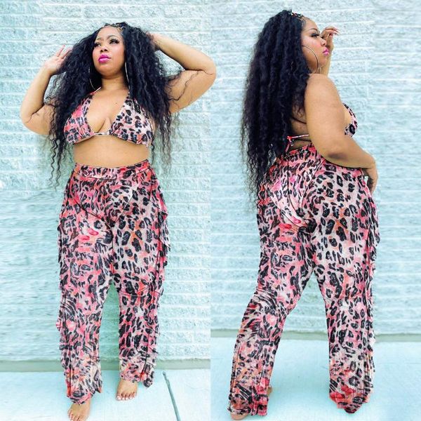 l-4xl plus size two piece set women streetwear bikinis and wide leg pants outfits for ruffles print 2 sets h218 women's, White
l-4xl plus size two piece set women streetwear bikinis and wide leg pants outfits for ruffles print 2 sets h218 women's, White