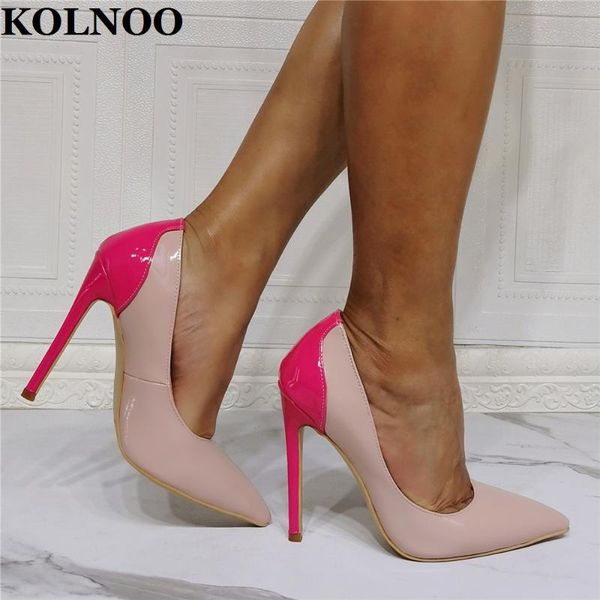dress shoes kolnoo large size 35-47 ladies high heels pumps patent leather simple style daily wear fashion party court, Black
dress shoes kolnoo large size 35-47 ladies high heels pumps patent leather simple style daily wear fashion party court, Black