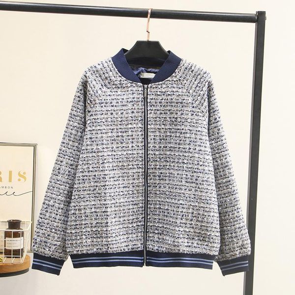women's jackets 2021 women jacket spring tweed plus size autumn woolen coat woman casual bomber rib cuff korean style, Black;brown
women's jackets 2021 women jacket spring tweed plus size autumn woolen coat woman casual bomber rib cuff korean style, Black;brown