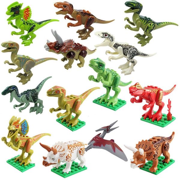 Jurassic Dinosaurs World Figures Bricks Dinosaur Building Block Park Blocks Toys Tyrannosaurus Kids Birthday Gifts
Jurassic Dinosaurs World Figures Bricks Dinosaur Building Block Park Blocks Toys Tyrannosaurus Kids Birthday Gifts