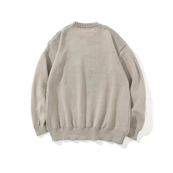 men's sweaters european and american high street dark retro print crew neck sweater lazy wind hip hop loose bf pullover, White;black
men's sweaters european and american high street dark retro print crew neck sweater lazy wind hip hop loose bf pullover, White;black