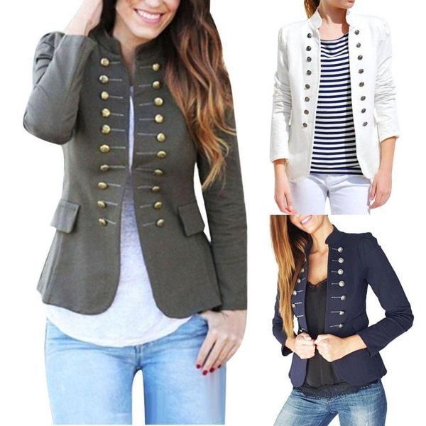women's suits & blazers winter jacket solid female slim fashion single breasted office women long coat overall red black bottons sleeve, White;black
women's suits & blazers winter jacket solid female slim fashion single breasted office women long coat overall red black bottons sleeve, White;black