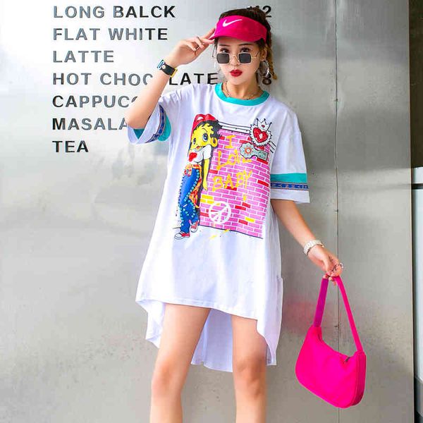 tracksuits thailand tide marks heavy industry granular female shirt impression loose irregular hem casual age reduction fine summer dress, Gray
tracksuits thailand tide marks heavy industry granular female shirt impression loose irregular hem casual age reduction fine summer dress, Gray