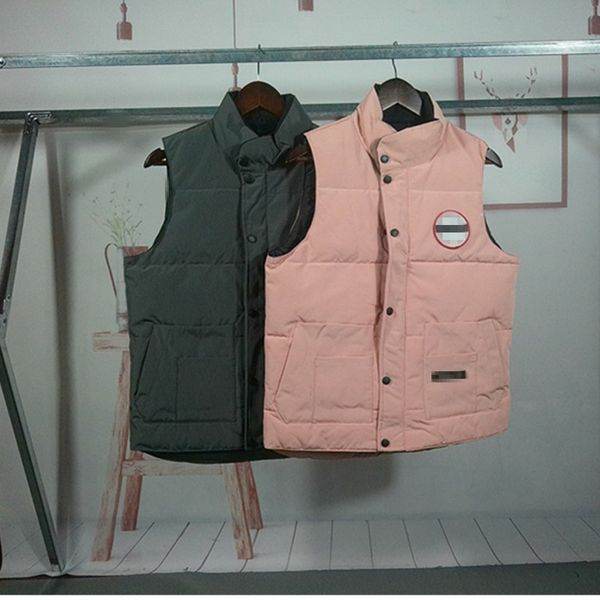 new vest joint work clothes men and women warm thickened waistcoat jacket down, Black;white
new vest joint work clothes men and women warm thickened waistcoat jacket down, Black;white