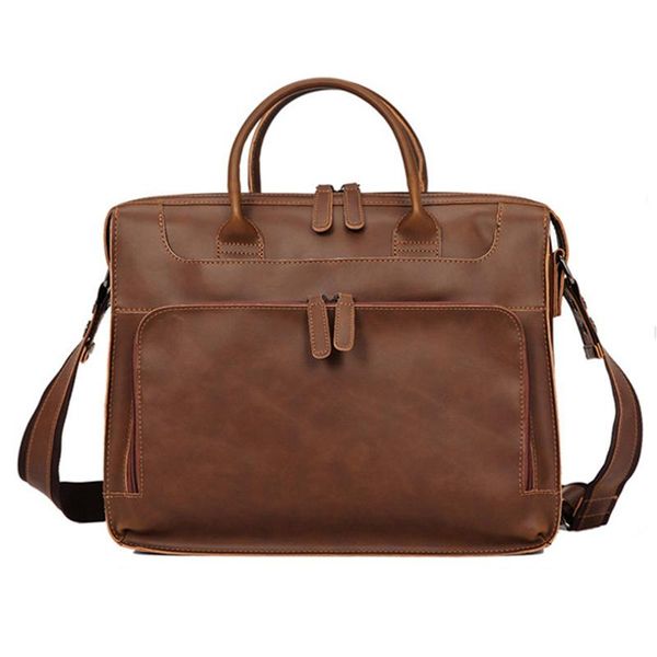 men leather shoulder bag large capacity 14 inch lapbriefcase bags for documents messenger vintage business backpack
men leather shoulder bag large capacity 14 inch lapbriefcase bags for documents messenger vintage business backpack