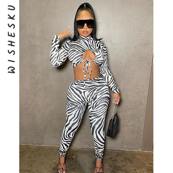 women's two piece pants zebra print 2 sets tracksuit women turtleneck long sleeve lace up crop high waist skinny sweatpants 2021fal, White
women's two piece pants zebra print 2 sets tracksuit women turtleneck long sleeve lace up crop high waist skinny sweatpants 2021fal, White