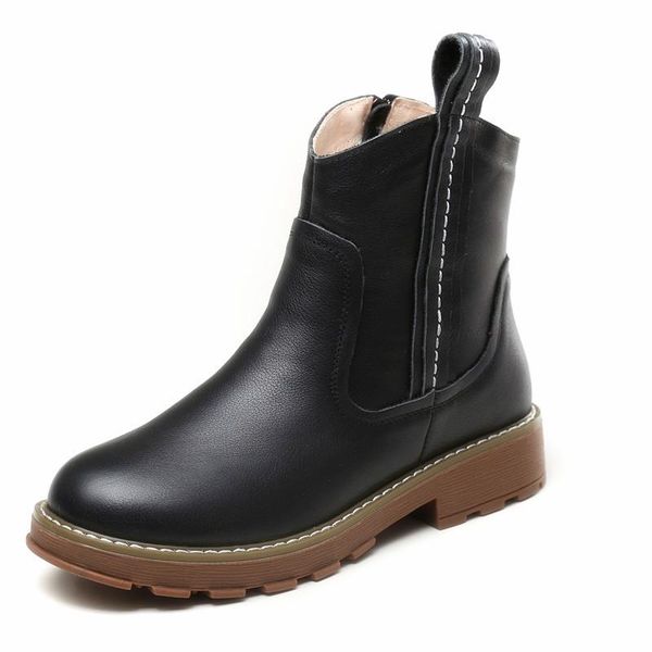 boots autumn winter retro ankle for women genuine leather platform zipper short handmade female shoes, Black
boots autumn winter retro ankle for women genuine leather platform zipper short handmade female shoes, Black