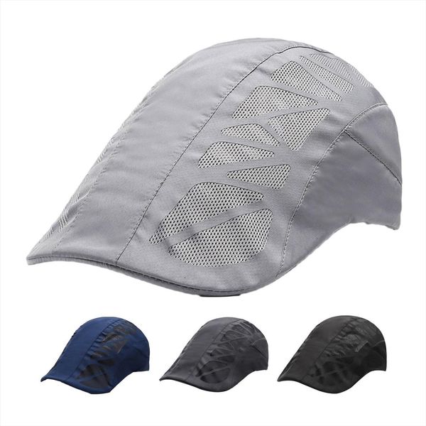 casual men summer autumn mesh breathable anti sun beret outdoor fishing hat cap, Blue;gray
casual men summer autumn mesh breathable anti sun beret outdoor fishing hat cap, Blue;gray