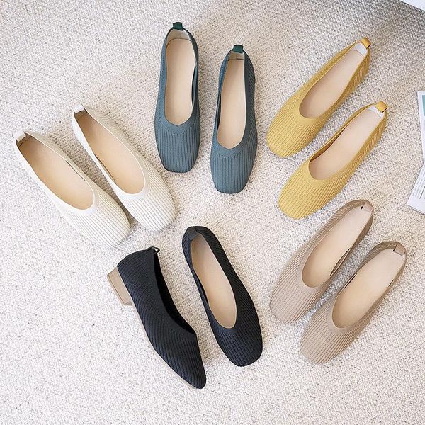 dress shoes women's casual non slip soft sole knitted easy and comfortable walking spring autumn fashion, Black
dress shoes women's casual non slip soft sole knitted easy and comfortable walking spring autumn fashion, Black