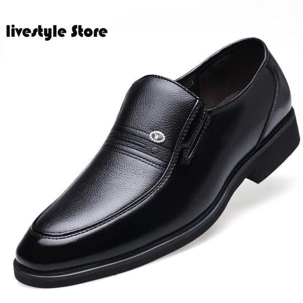 fashion business men leather dress shoes classic men's formal slip on oxfords, Black
fashion business men leather dress shoes classic men's formal slip on oxfords, Black