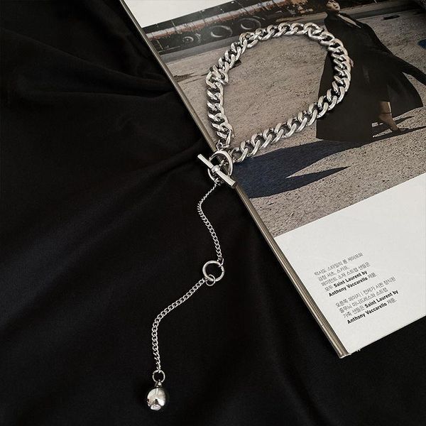 pendant necklaces hip hop long autumn and winter necklace female trendy cold clavicle chain niche design jewelry stainless steeltitanium, Silver
pendant necklaces hip hop long autumn and winter necklace female trendy cold clavicle chain niche design jewelry stainless steeltitanium, Silver
