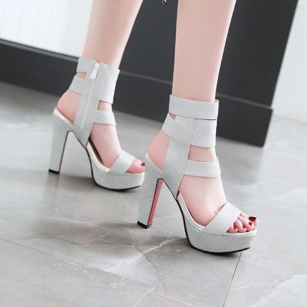 big size - ladies summer platform sandals women shoes woman hollowed-out open toe tie with band, Black
big size - ladies summer platform sandals women shoes woman hollowed-out open toe tie with band, Black