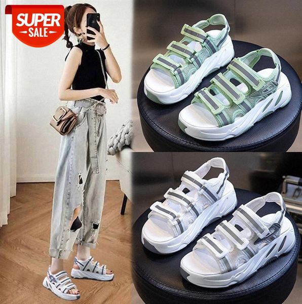 breathable sandals korean casual all-match velcro flat shoes women's thick-soled increased #q55n, Black
breathable sandals korean casual all-match velcro flat shoes women's thick-soled increased #q55n, Black