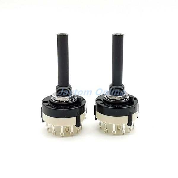 smart home control 2pcs high-quality sr26 band rotary channel selector switch 1/2/3/4 pole 12/6/4/3 position soldering pins handle length 38
smart home control 2pcs high-quality sr26 band rotary channel selector switch 1/2/3/4 pole 12/6/4/3 position soldering pins handle length 38