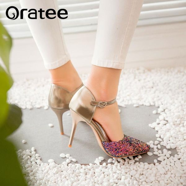 summer women pumps bling high heels sandals glitter heel 9cm shoes wedding multico plus size 31-43 dress, Black
summer women pumps bling high heels sandals glitter heel 9cm shoes wedding multico plus size 31-43 dress, Black