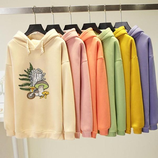 women's hoodies & sweatshirts harajuku ladies pullover cartoon casual kawaii korean mushroom printed loose outwear jacket pull vert, Black
women's hoodies & sweatshirts harajuku ladies pullover cartoon casual kawaii korean mushroom printed loose outwear jacket pull vert, Black