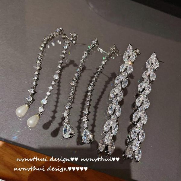 dangle & chandelier sparkling water drop gem earrings wheat zircon full tassel elegant women banquet celebration ear jewelry, Silver
dangle & chandelier sparkling water drop gem earrings wheat zircon full tassel elegant women banquet celebration ear jewelry, Silver