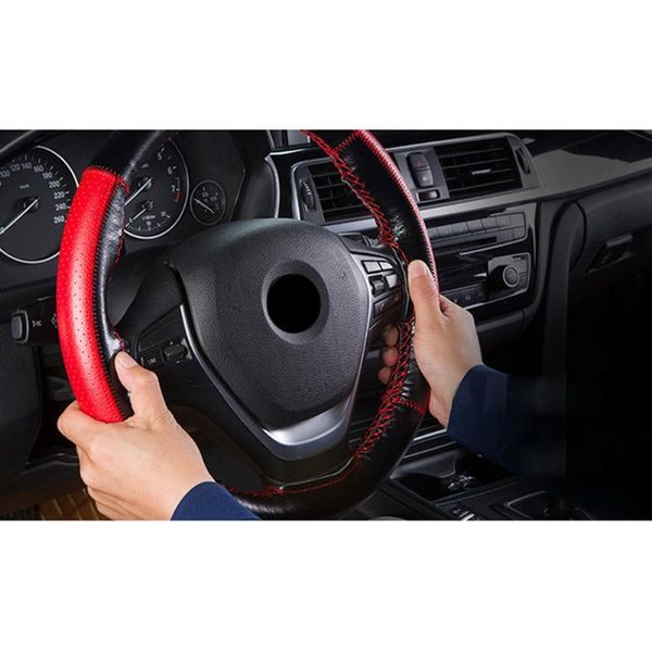 37-38cm steering wheel cover anti-slip comfortable feeling high leather soft useful covers
37-38cm steering wheel cover anti-slip comfortable feeling high leather soft useful covers