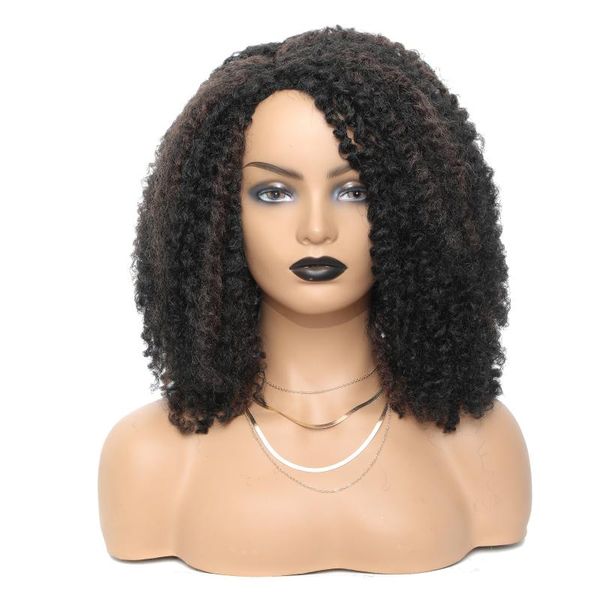 synthetic wigs afro kinky curly wig with bangs short for black women omber brown blonde glueless cosplay hair high temperature
synthetic wigs afro kinky curly wig with bangs short for black women omber brown blonde glueless cosplay hair high temperature