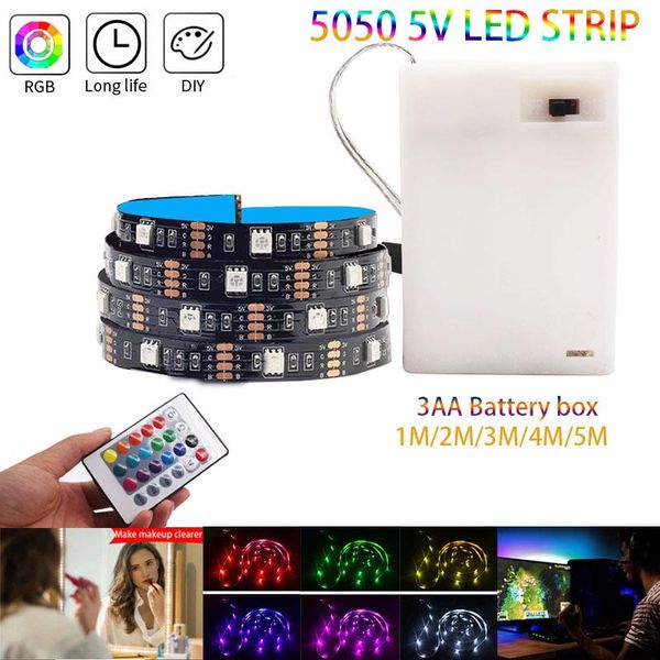 strips led strip lights battery 5v rgb flexible lamp with remote for room tv backlights mirror decor ledtape
strips led strip lights battery 5v rgb flexible lamp with remote for room tv backlights mirror decor ledtape