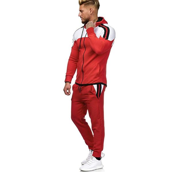 men's hoodies & sweatshirts conjunto de 2 piezas chándal para hombre, sudadera con capucha + pantalones cordón, a rayas retales sudader, Black
men's hoodies & sweatshirts conjunto de 2 piezas chándal para hombre, sudadera con capucha + pantalones cordón, a rayas retales sudader, Black