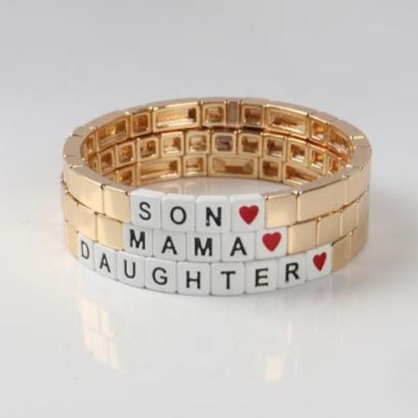 charm bracelets design gold mama love daughter femme for women men bangle classic bracelet jewelry family mother's day gift, Golden;silver
charm bracelets design gold mama love daughter femme for women men bangle classic bracelet jewelry family mother's day gift, Golden;silver