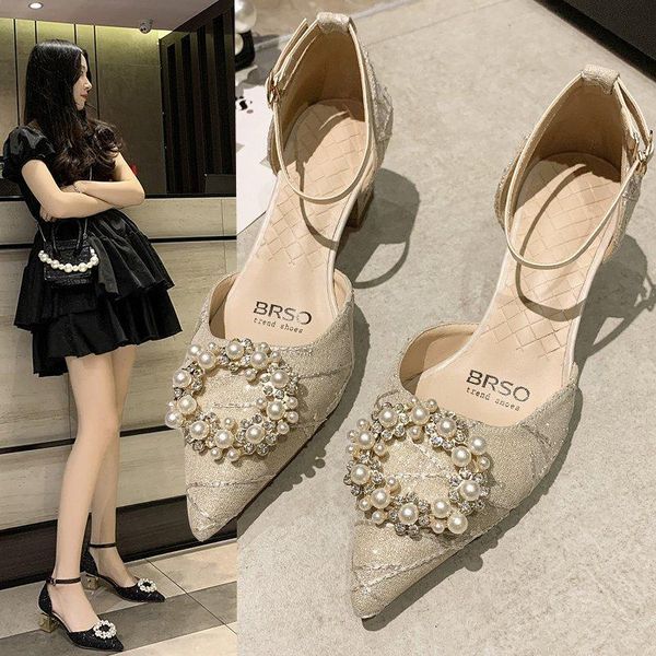 sandals fashion womens shoes straps high heels all-match suit female beige luxury summer low high-heeled clear elastic ban k5vj, Black
sandals fashion womens shoes straps high heels all-match suit female beige luxury summer low high-heeled clear elastic ban k5vj, Black