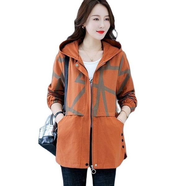 women's trench coats middle-aged mother windbreaker coat mid-length 2021 spring autumn splicing zipper hooded loose large size female j, Tan;black
women's trench coats middle-aged mother windbreaker coat mid-length 2021 spring autumn splicing zipper hooded loose large size female j, Tan;black