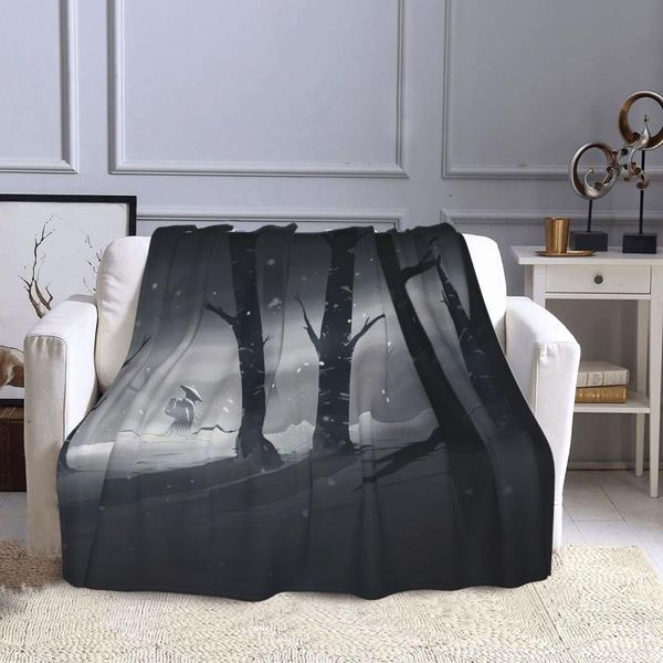 blankets snowy night pattern lightweight blanket for home decor, bed, sofa, black, 50"x40"
blankets snowy night pattern lightweight blanket for home decor, bed, sofa, black, 50"x40"