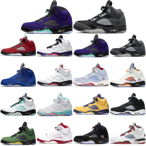 new men women basketball shoes 5s raging bull red 3 what the island green light aqua michigan oregon pink foam ice blue outdoor sports sneak
new men women basketball shoes 5s raging bull red 3 what the island green light aqua michigan oregon pink foam ice blue outdoor sports sneak