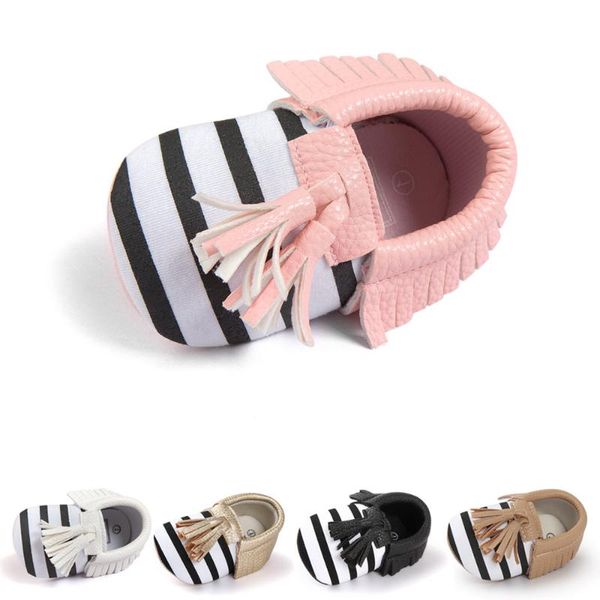 baby first walkers shoes pu striped tassel soft soled walking footwear born infant casual princess party
baby first walkers shoes pu striped tassel soft soled walking footwear born infant casual princess party