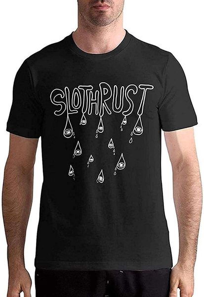 slothrust shirt man soft classic short sleeve o neck cotton tees men's t-shirts, White;black
slothrust shirt man soft classic short sleeve o neck cotton tees men's t-shirts, White;black