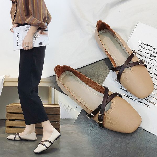 sandals korean square toe shallow single shoes women moccasins metal decoration flats 28bt, Black
sandals korean square toe shallow single shoes women moccasins metal decoration flats 28bt, Black