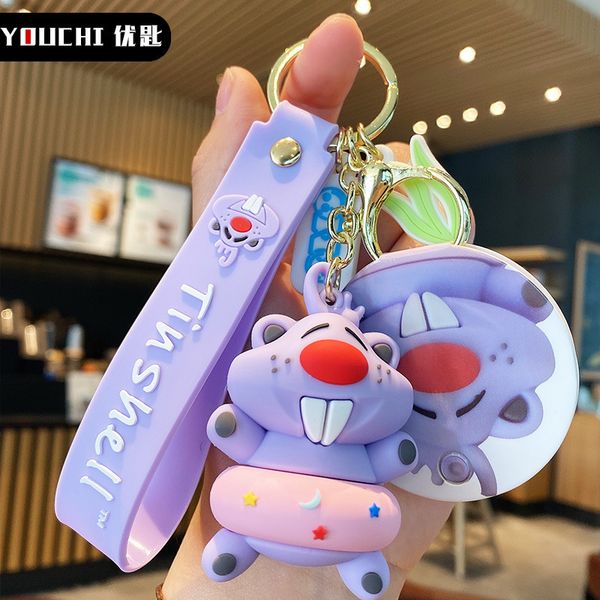 2021 fashion keychain new genuine swimming circle hamster key ring creative cute mouse couple bag hanging decoration small gift, Silver
2021 fashion keychain new genuine swimming circle hamster key ring creative cute mouse couple bag hanging decoration small gift, Silver