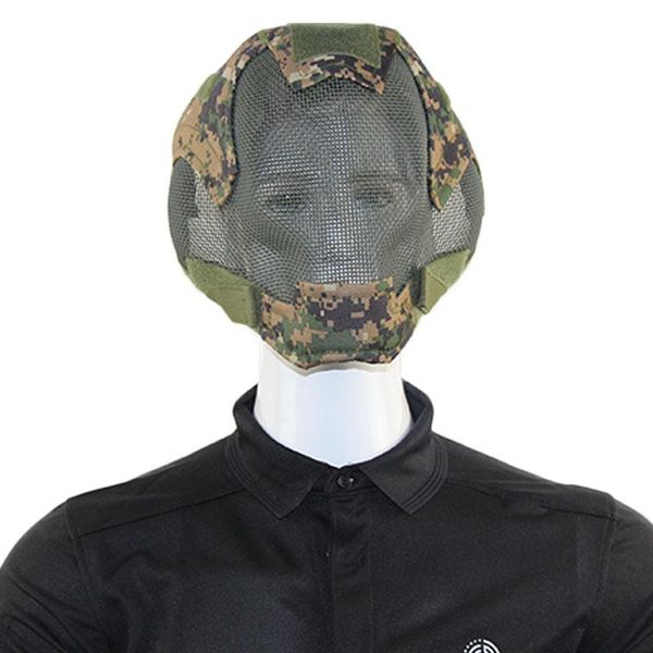 cycling helmets tactical mask helmet full face metal steel mesh protector paintball military combat for cs outdoor sports
cycling helmets tactical mask helmet full face metal steel mesh protector paintball military combat for cs outdoor sports