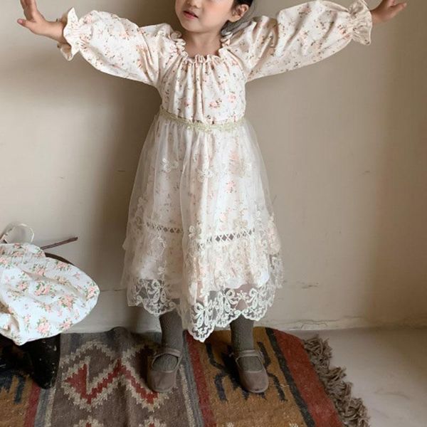 girl's dresses fashion children lace dress for girls 2021 autumn flowers cute white princess kids long sleeve clothes, Red;yellow
girl's dresses fashion children lace dress for girls 2021 autumn flowers cute white princess kids long sleeve clothes, Red;yellow