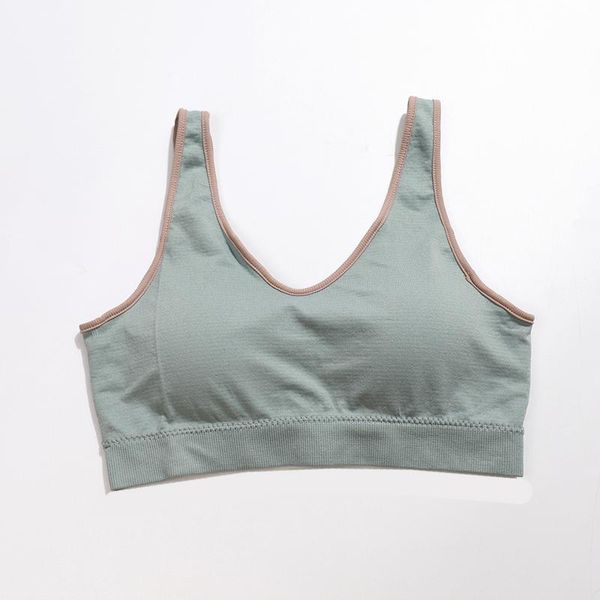 yoga outfit seamless bra sports women fitness wireless running chest pad underwear female vest sport
yoga outfit seamless bra sports women fitness wireless running chest pad underwear female vest sport