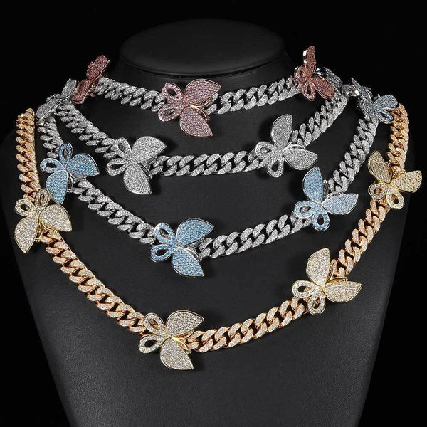 factory sholesale 12mm ordinary quality double row full diamond butterfly cuban chain copper set zircon personalized necklace hip hop jewelr
factory sholesale 12mm ordinary quality double row full diamond butterfly cuban chain copper set zircon personalized necklace hip hop jewelr