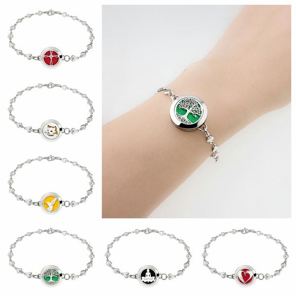 charm bracelets tree of life 20mm bracelet for women essential oil bangle chain stainless steel jewelry diffuser locket gift, Golden;silver
charm bracelets tree of life 20mm bracelet for women essential oil bangle chain stainless steel jewelry diffuser locket gift, Golden;silver